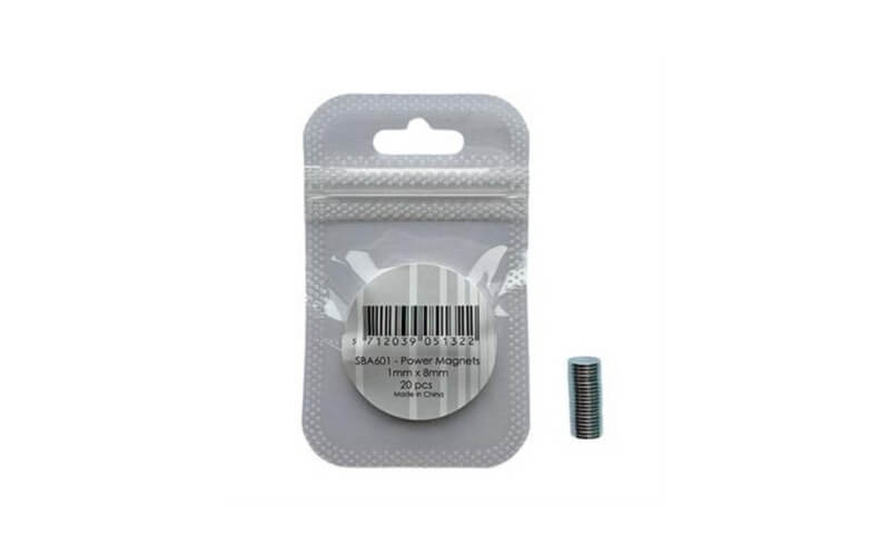 Power Magneetjes 1x8mm 20 Stuks