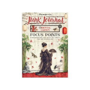 Printed Art Junk Journal Oriental Garden A5 Stamperia