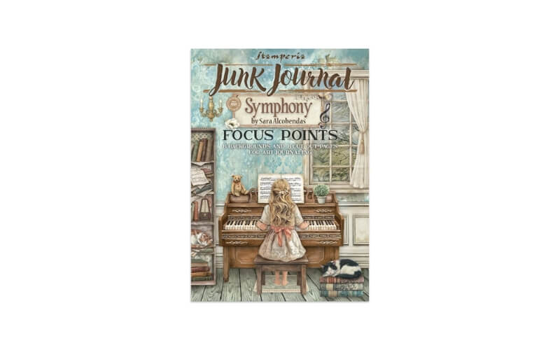 Printed Art Junk Journal Symphony A5 Stamperia