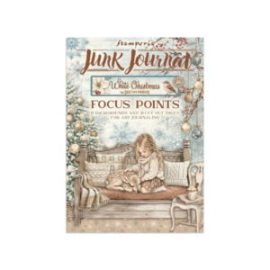 Printed Art Junk Journal White Christmas A5 Stamperia