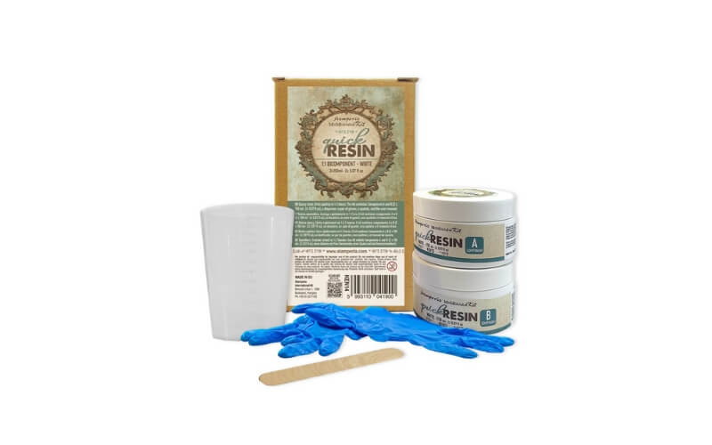 Quick Resin Bicomponent Wit Stamperia