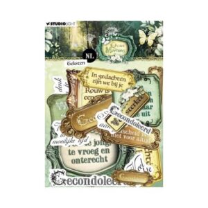 Quiet Morning Paper Elements Teksten Nagedachtenis Nederlands Studio Light