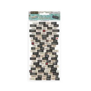 Quotes Chipboard Disire Stamperia