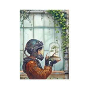 Rijstpapier A4 A New Beginning Terrarium Stamperia