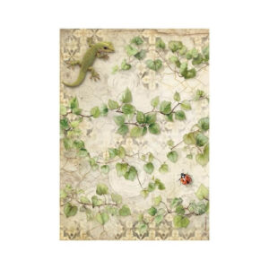 Rijstpapier A4 All Around Ivy Stamperia