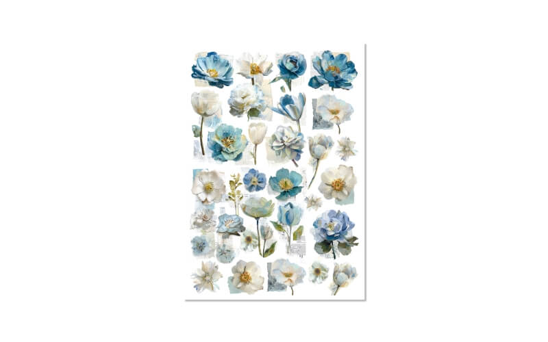 Rijstpapier A4 Assortiment Edge of the Ocean Ciao Bella