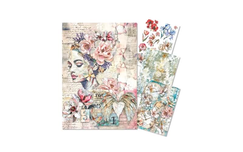 Rijstpapier A4 Assortiment Sound of Spring Ciao Bella