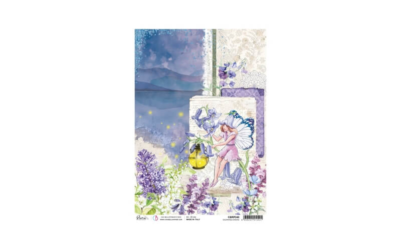 Rijstpapier A4 Enchanted Evening Ciao Bella