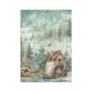 Rijstpapier A4 Herbarium Silvae Mill Stamperia