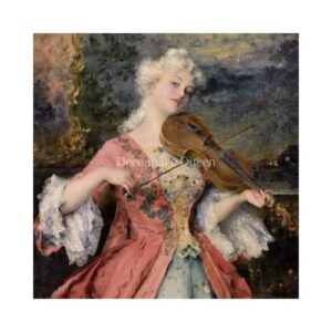 Rijstpapier A4 Satin Solo Decoupage Queen