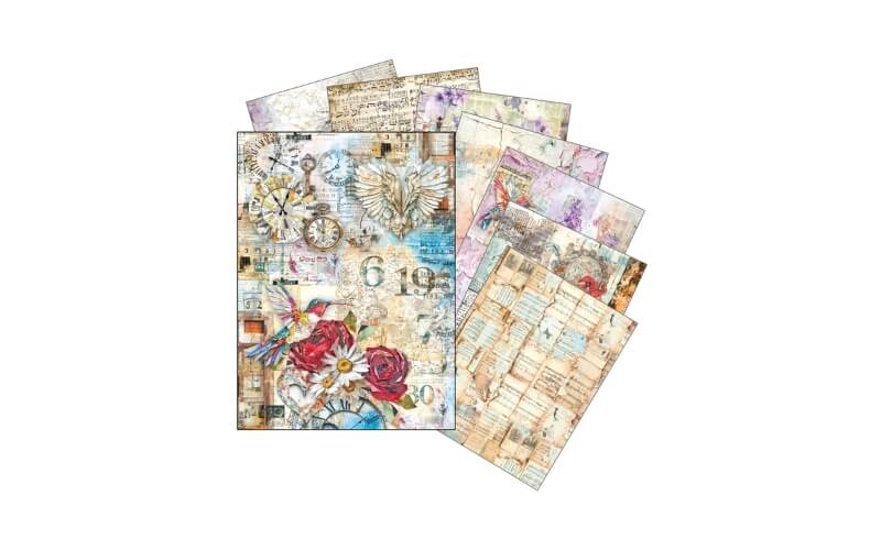 Rijstpapier A5 Mixed The Sound of Spring Ciao Bella