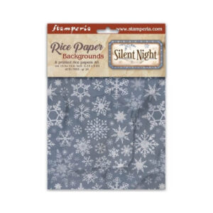 Rijstpapier A6 Achtergronden Silent Night Stamperia