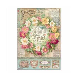 Rijstpapier Album de Roses A4 Stamperia
