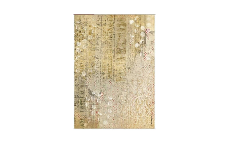 Rijstpapier Andalusia Texture A4 Stamperia