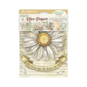 Rijstpapier Daisy Art Mini A6 Stamperia