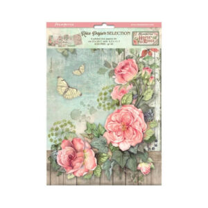 Rijstpapier House of Roses Selection Stamperia A4