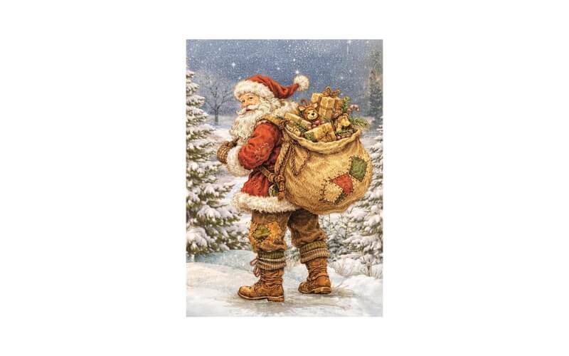Rijstpapier Mini A6 Silent Night Stamperia