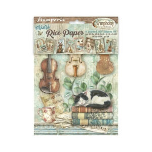 Rijstpapier Mini A6 Symphony Stamperia