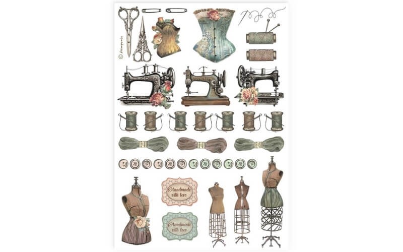 Rijstpapier Naai Accessoires A4