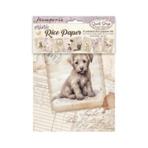 Rijstpapier Quiet Days Mini A6 Stamperia