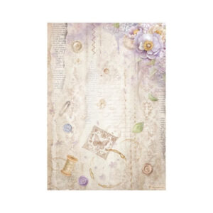 Rijstpapier Quiet Days Sewing A4 Stamperia