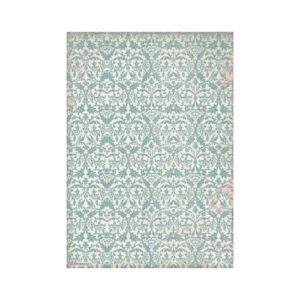 Rijstpapier Venetië Turquoise Wandtapijt Stamperia A4