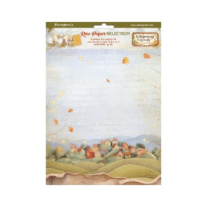 Rijstpapier Whispering Woods Selectie A4 Stamperia