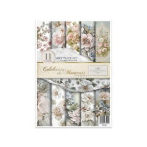 Rijstpapierset Celebrate the Moments A4 ITD Collection