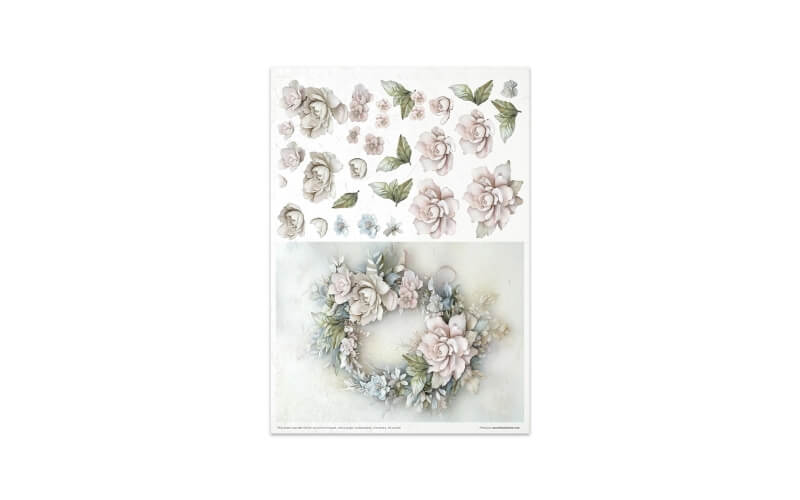 Rijstpapierset Celebrate the Moments A4 ITD Collection