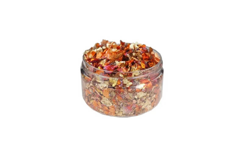 Vergulde Vlokken Rode gloed Cosmic Shimmer