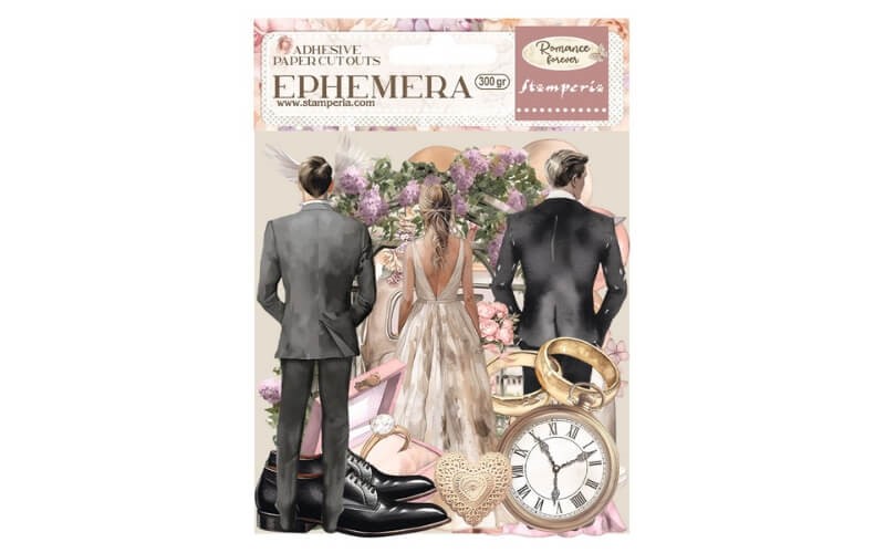 Romance-Altijd Ephemera Stickers Stamperia