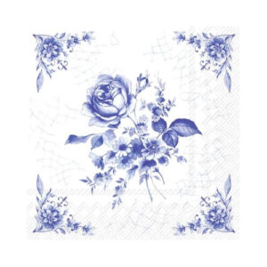 Rose on Tile Lunch Servetten 20st. IHR