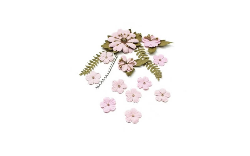 Roze Papieren Bloemen