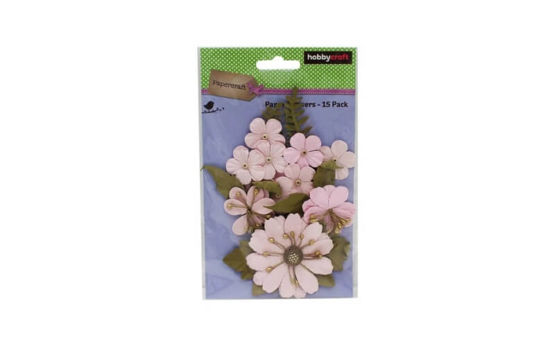 Roze Papieren Bloemen