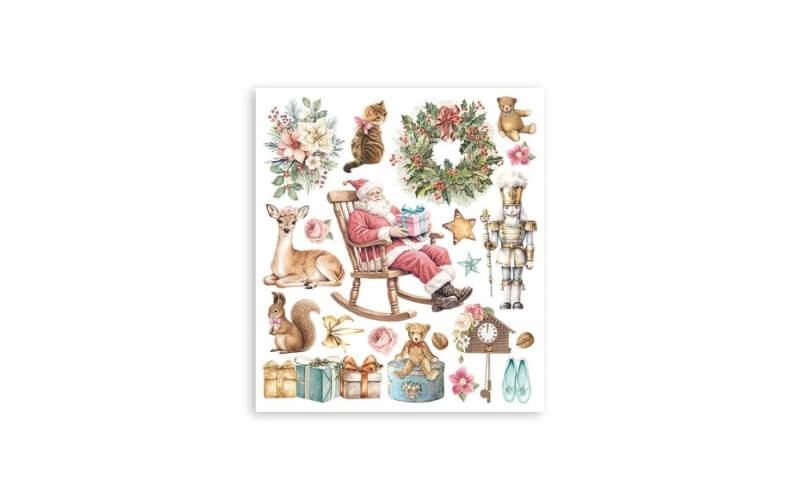 Rub-On Assortment Winter Magic Stamperia 20,5x23cm