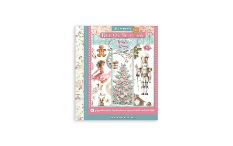 Rub-On Assortment Winter Magic Stamperia 20,5x23cm
