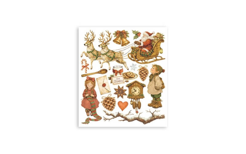 Rub-On Assortment Silent Night Stamperia 20,5x23cm
