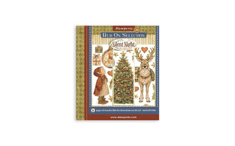 Rub-On Assortment Silent Night Stamperia 20,5x23cm