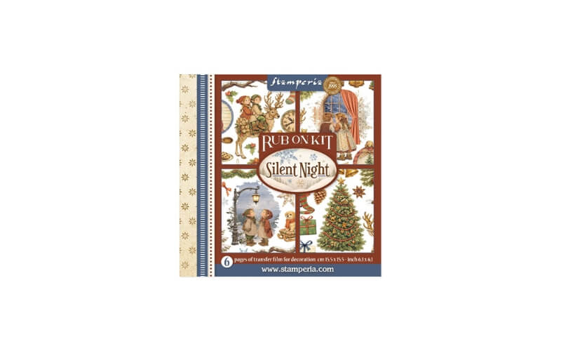 Rub-On Set Silent Night Stamperia
