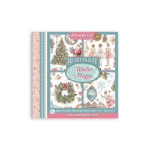 Rub-On Set Winter Magic Stamperia