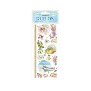 Rub-on Blauwe Droom Stamperia
