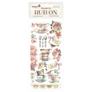 Rub-on Brocante Antiques Kopjes Stamperia 