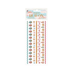 Rub-on Candy Christmas Sierranden Stamperia