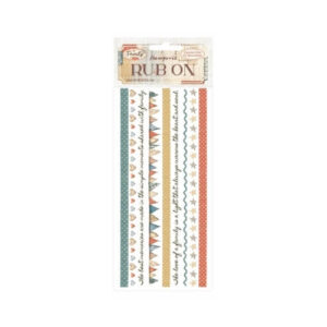 Rub-on Family Stripes Stamperia