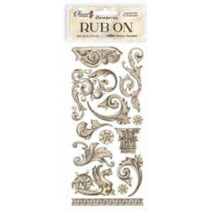Rub-on Sir Vagebond in Fantasie Wereld Stamperia