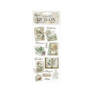 Rub-on Herbarium Silvae Books Stamperia
