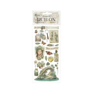 Rub-on Herbarium Silvae Bridge Stamperia