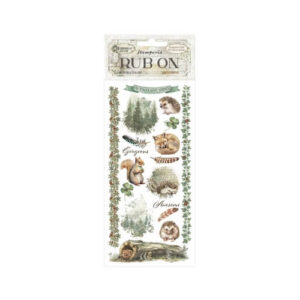Rub-on Herbarium Silvae Forest Stamperia