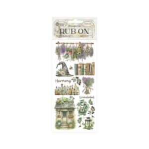 Rub-on Herbarium Silvae Lavender Stamperia