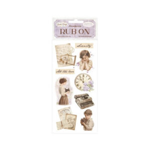 Rub-on Quiet Days Vintage Schatten Stamperia